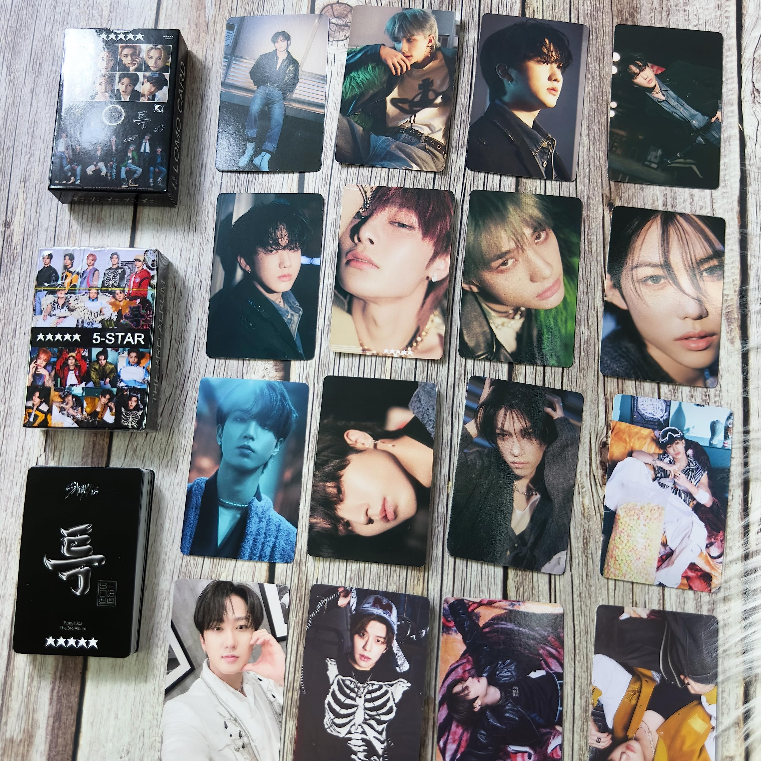 Stray Kids 5-Star Gift Box - Kpop Merchandise Photocards Lanyard
